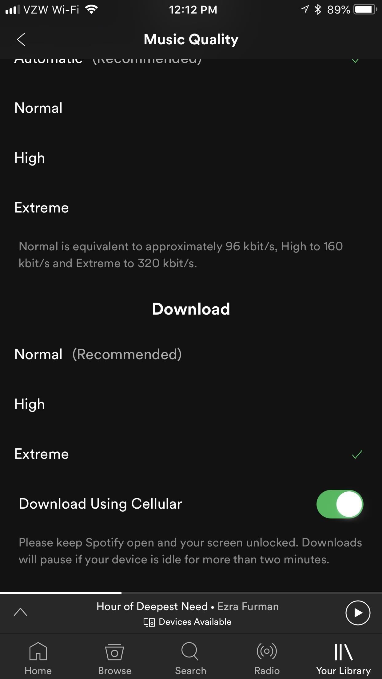 Do you need wifi to download spotify songs