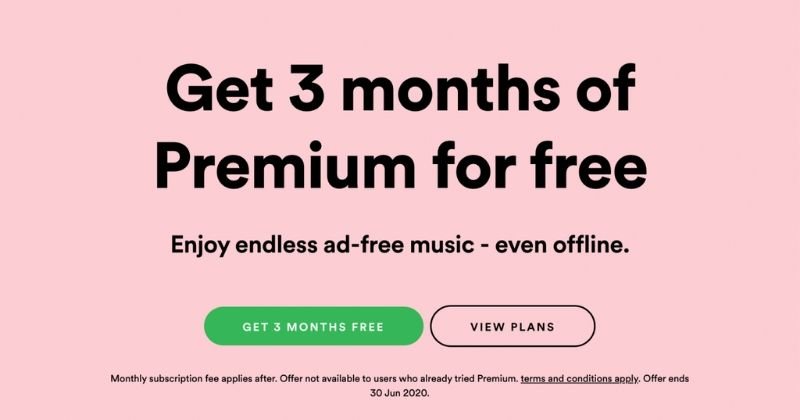 Cancel Spotify Free Month Premium Subscription